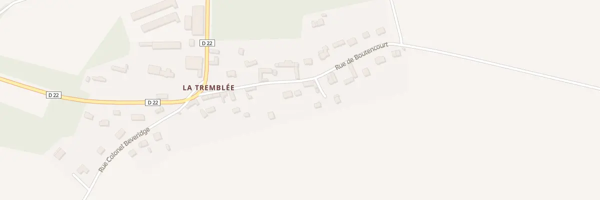 Plan du 8B Rue de Boutencourt à Flavacourt