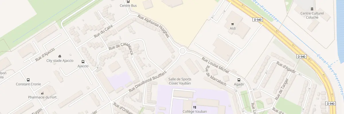 Plan du 37 Rue Dieudonné Boufflers à Calais