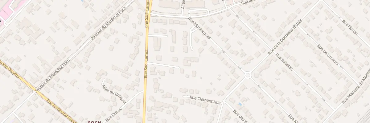 Plan du 54 Rue Sadi Carnot à Rambouillet