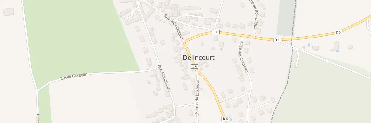 Plan du 254 Rue Saint-jacques à Delincourt