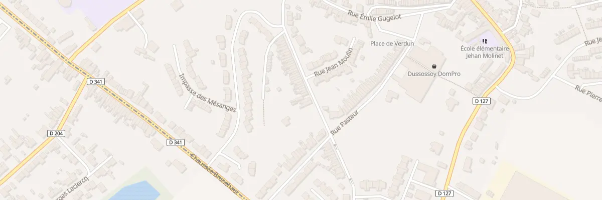 Plan du 50 Rue Victor Hugo à Desvres
