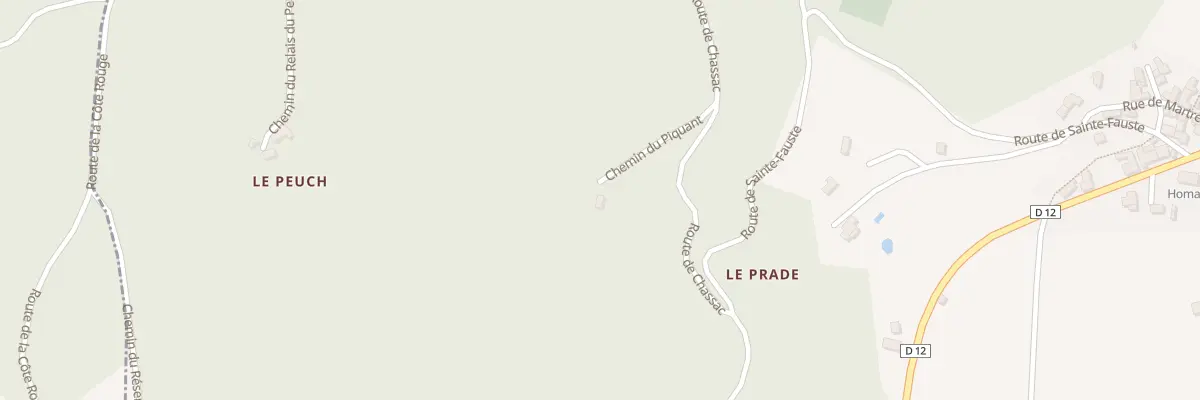 Plan du 5154 Le Peuch à Beaulieu-sur-Dordogne