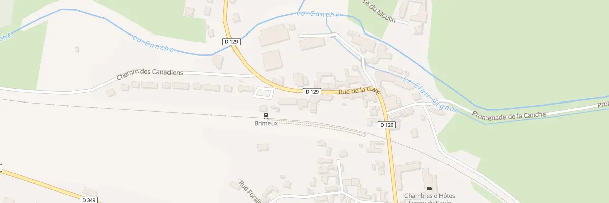 Plan du 17 Rue de la Gare à Brimeux