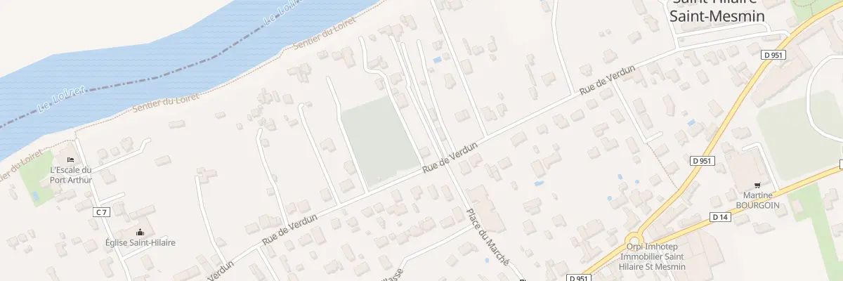 Plan du 436 Rue de Verdun à Saint-Hilaire-Saint-Mesmin