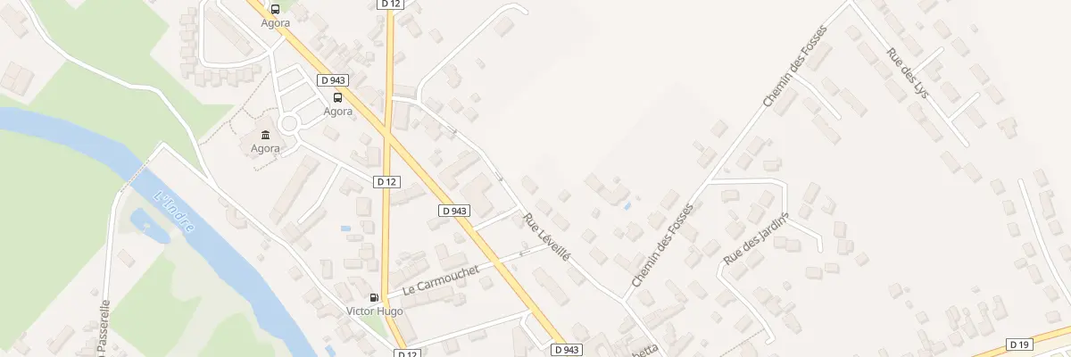 Plan du 28 Rue Léveillé à Ardentes