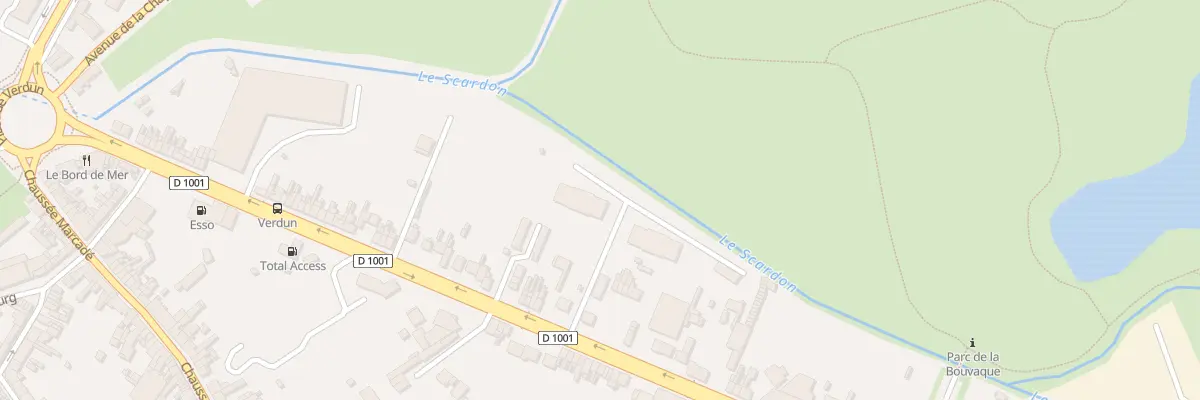 Plan du 132 Bd de la République à Abbeville