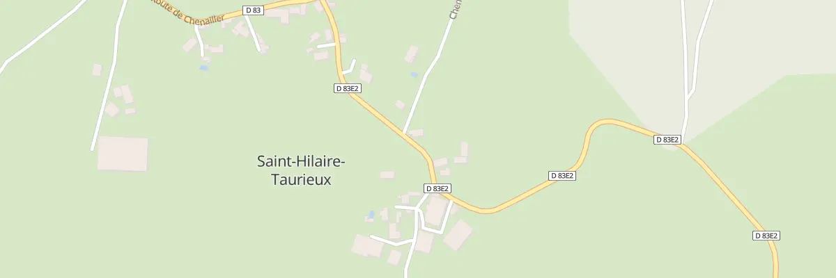 Plan du 5079 Chassat à Saint-Hilaire-Taurieux