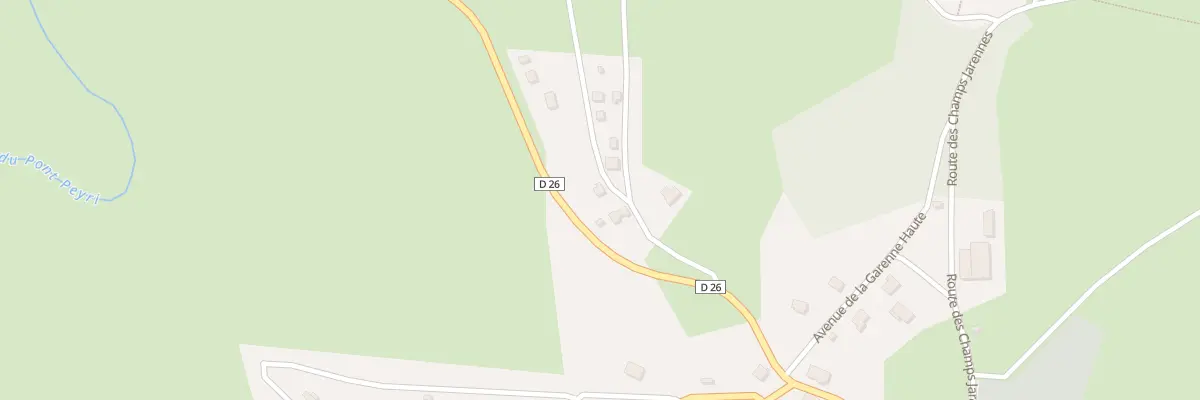 Plan du 3 Imp des Châtaigniers à Saint-Augustin
