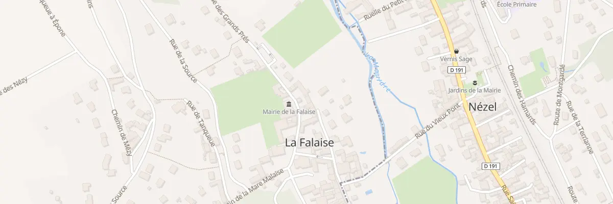 Plan du 7 Rue des Grands Prés à La Falaise