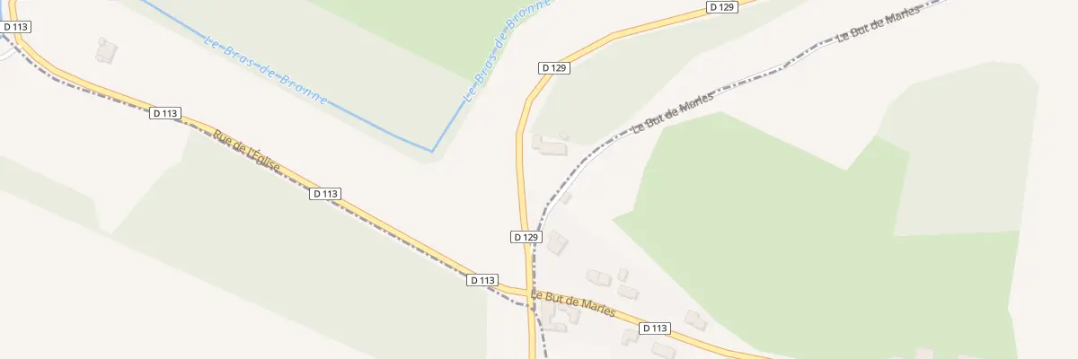 Plan du 1 Chs Brunehaut à Marles-sur-Canche