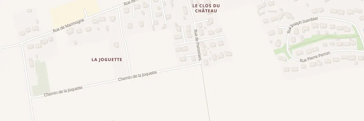Plan du 178 Rue de Pommiers à Gidy