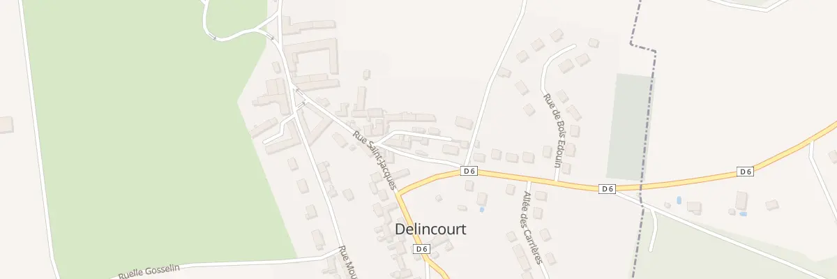 Plan du 31 Rue de la Forge à Delincourt