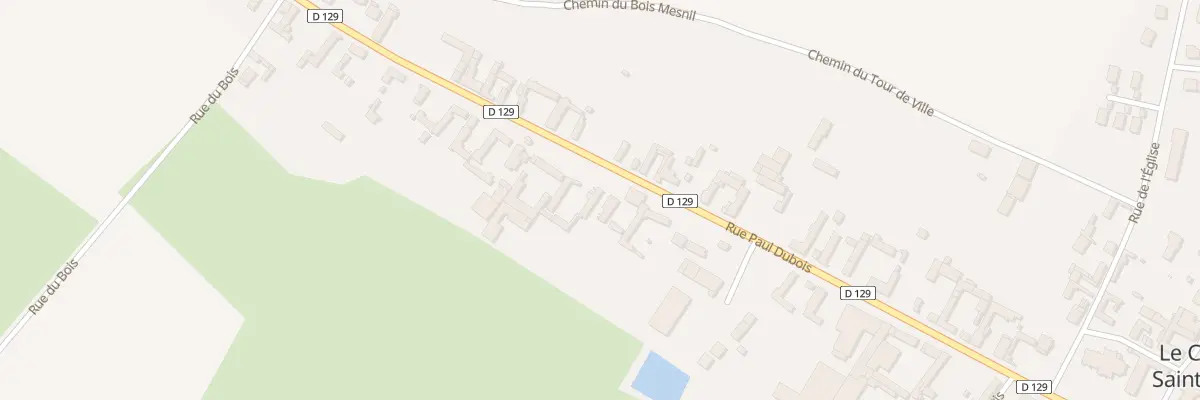 Plan du 61 Rue Paul Dubois au Coudray-Saint-Germer