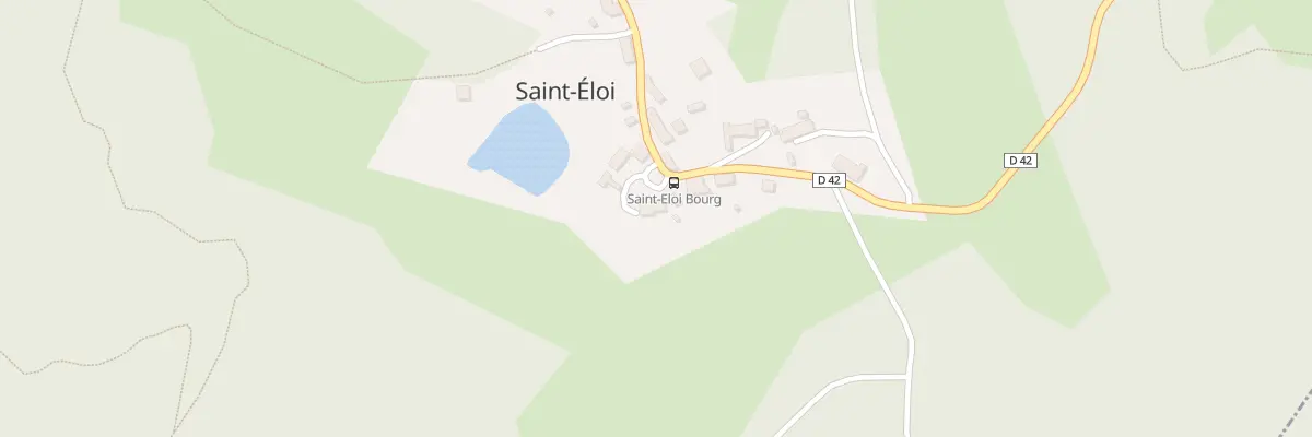 Plan du 22 Le Bourg à Saint-Éloi