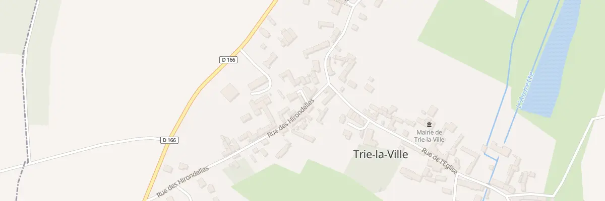 Plan du 26 Le Village à Trie-la-Ville