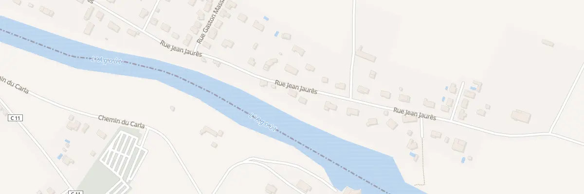 Plan du 36 Rue Jean Jaurès à Labastide-Saint-Georges