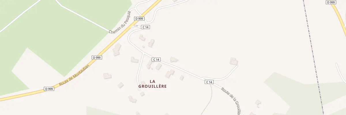 Plan du 1582 Rte de la Grouillère à Lisle-sur-Tarn
