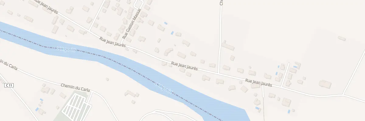 Plan du 75B Rue Jean Jaurès à Labastide-Saint-Georges