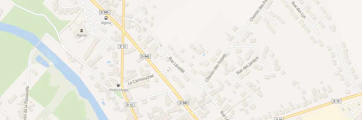 Plan du 24 Rue Léveillé à Ardentes