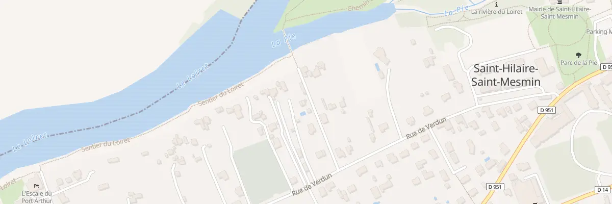 Plan du 376 Rue de Verdun à Saint-Hilaire-Saint-Mesmin