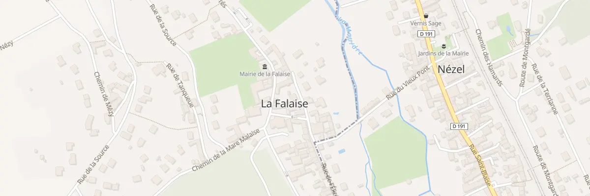 Plan du 2 Imp du Marais à La Falaise