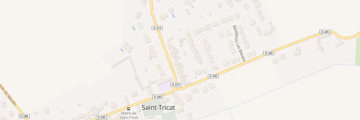 Plan du 74 Rte de Nielles à Saint-Tricat