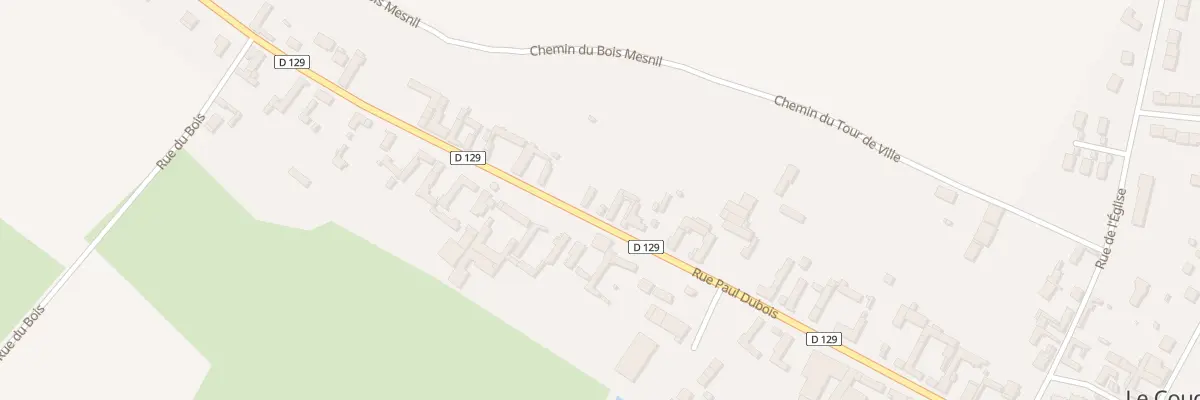 Plan du 52 Rue Paul Dubois au Coudray-Saint-Germer