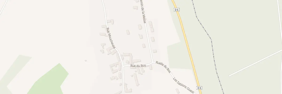 Plan du 338 Che de la Messe à Delincourt