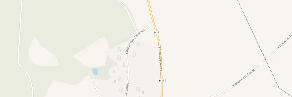 Plan du 24 Che des Garennes à Lys-Saint-Georges