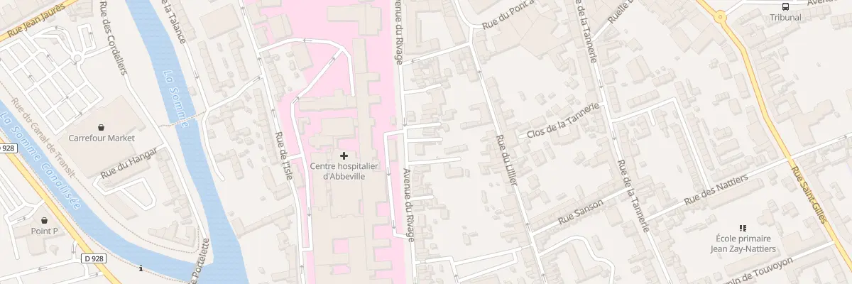 Plan du 37 Av du Rivage à Abbeville