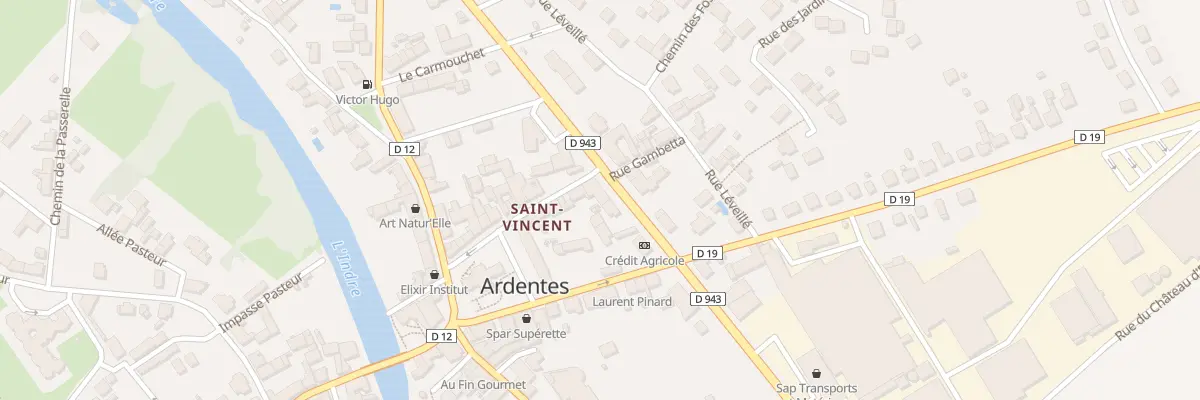 Plan du 20 Av de Verdun à Ardentes