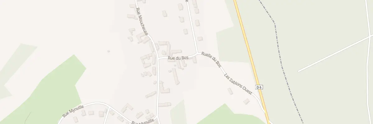 Plan du 66 Rue du Bos à Delincourt