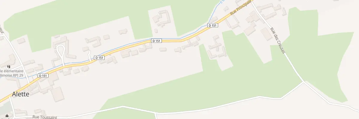 Plan du 31 Rue Principale à Alette