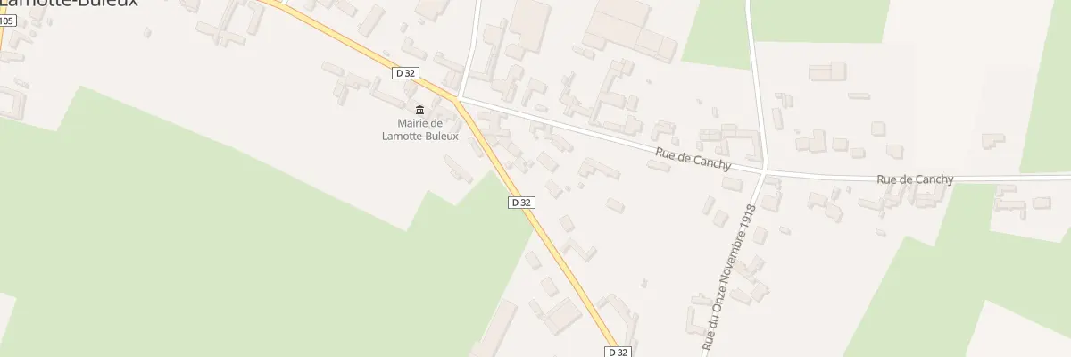 Plan du 95 Rue de Neuilly à Lamotte-Buleux