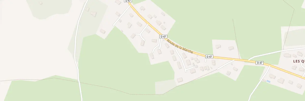 Plan du 28T Rte de la Marche à Saint-Sulpice-le-Guérétois