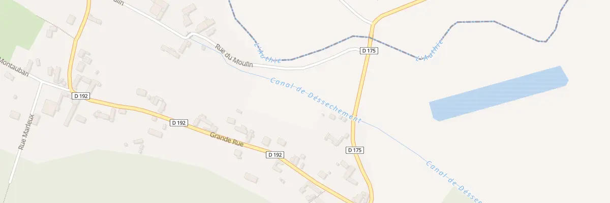 Plan du 5007 Le Marais à Argoules