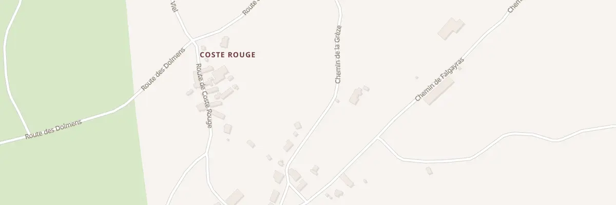 Plan du 5091 Costerouge Est à Vidaillac