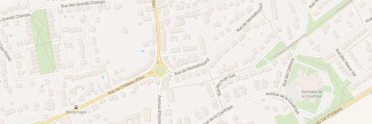 Plan du 9 Rue de Montabuzard à Ingré