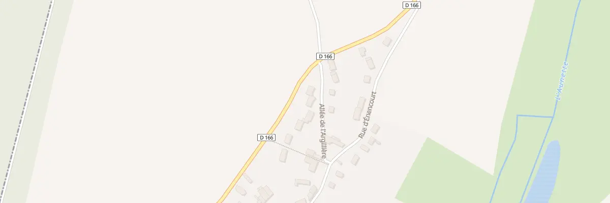 Plan du 3 All de l’Argillière à Trie-la-Ville