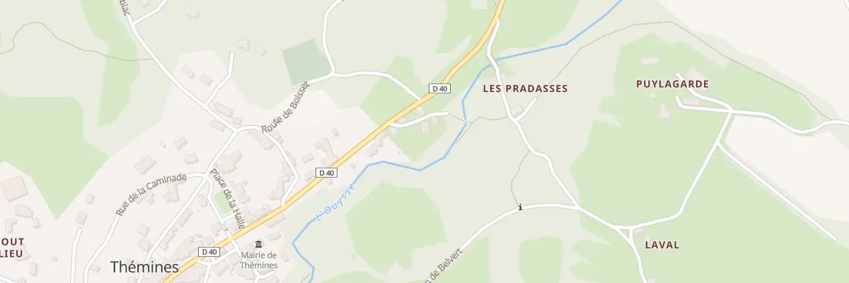 Plan du 5008 Themines à Thémines
