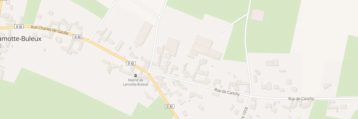 Plan du 63 Rue de Canchy à Lamotte-Buleux
