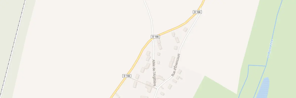 Plan du 1 All de l’Argillière à Trie-la-Ville