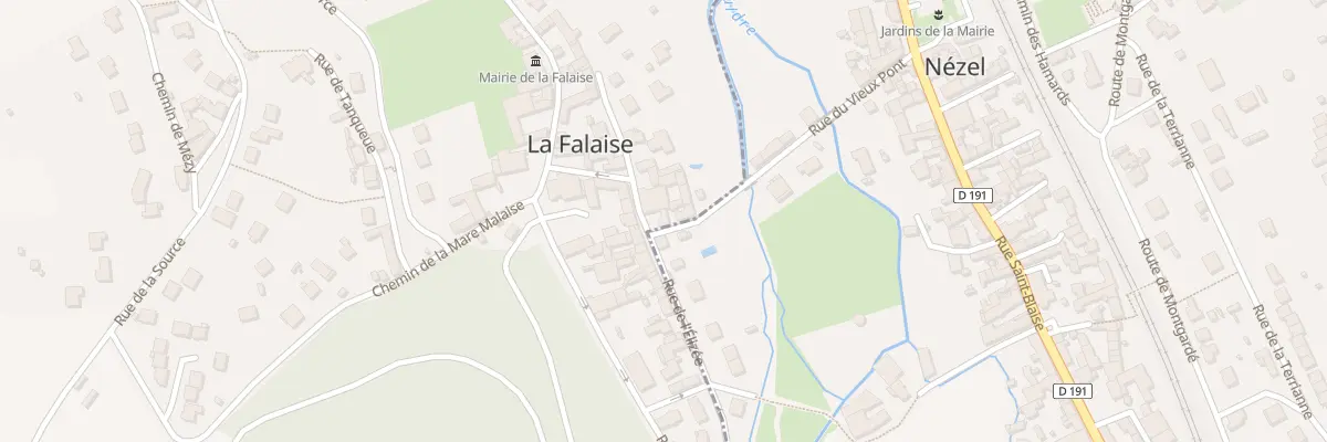 Plan du 2 Rue du Vieux Pont à La Falaise