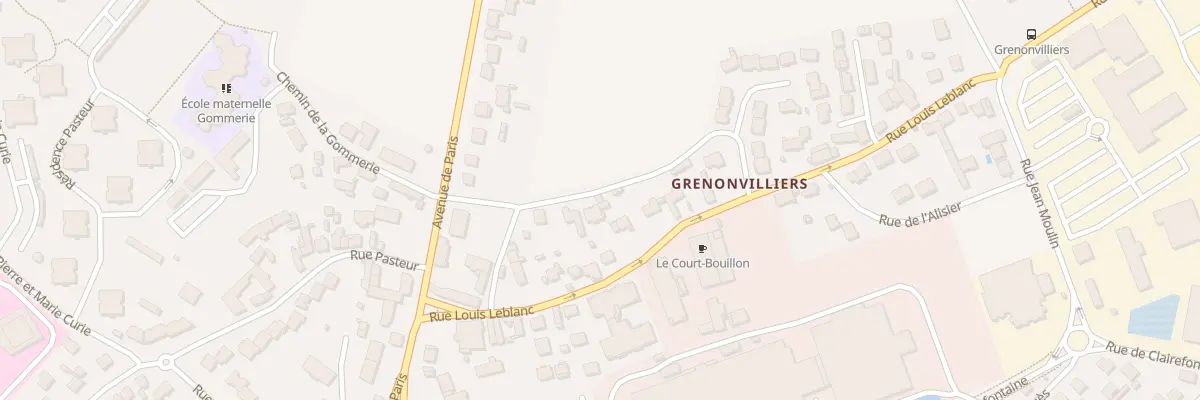 Plan du 10 Rue de l’Alisier à Rambouillet