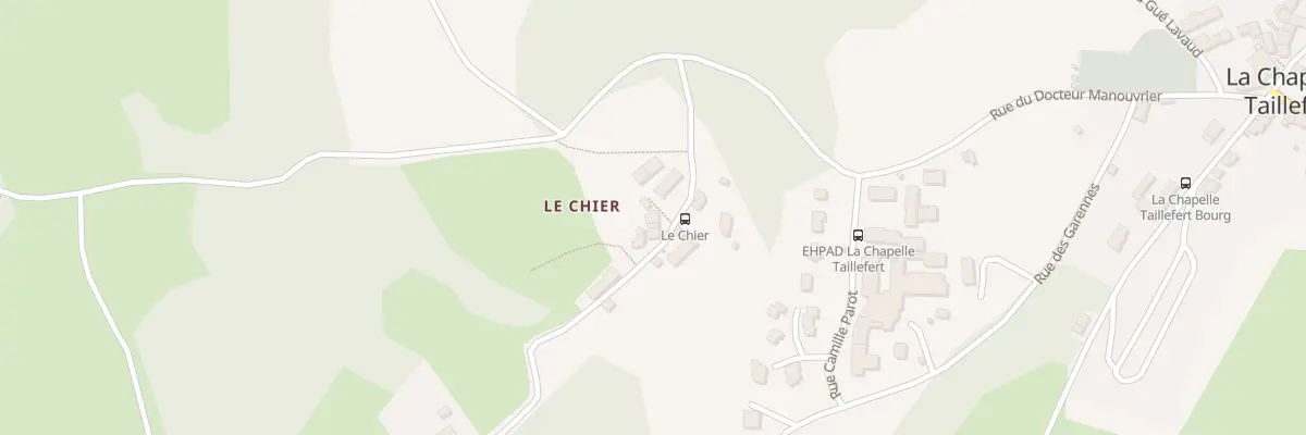 Plan du 6 Le Chier à La Chapelle-Taillefert