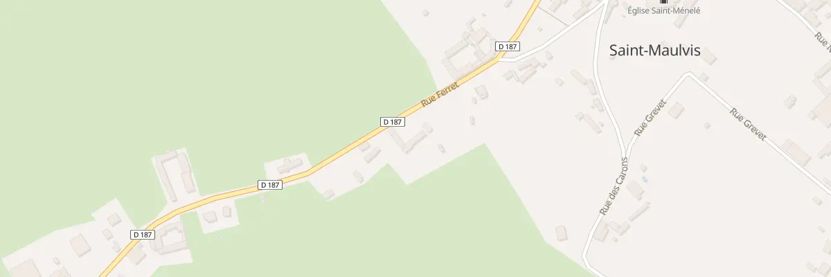 Plan du 5 Rue Féret à Saint-Maulvis