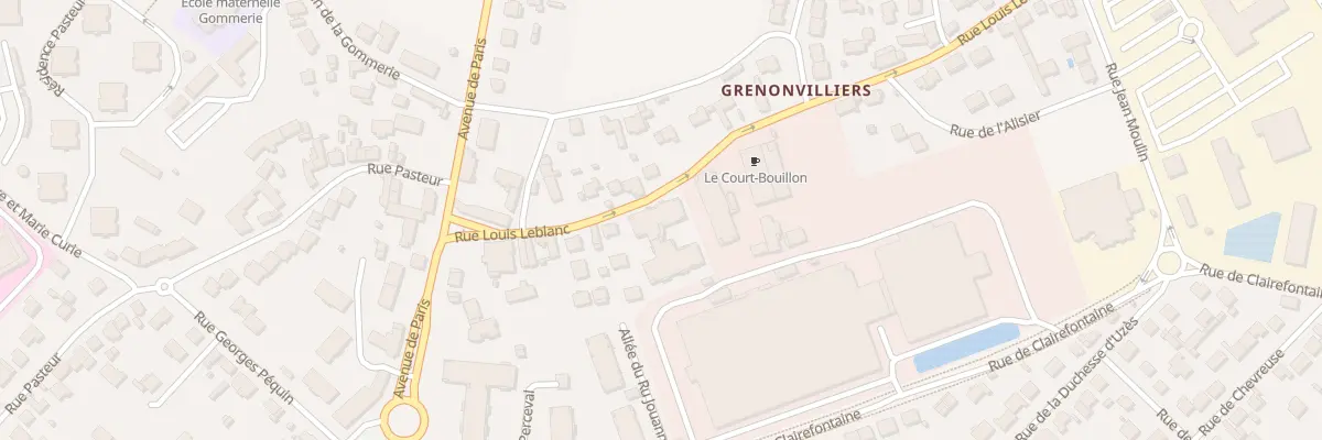 Plan du 18 Rue Louis Leblanc à Rambouillet