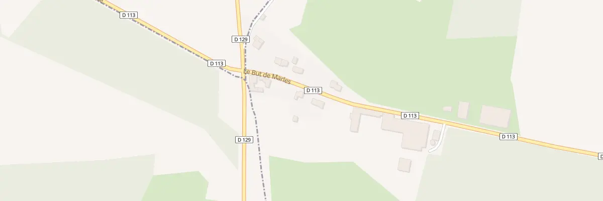 Plan du 4 Le But de Marles à Marenla