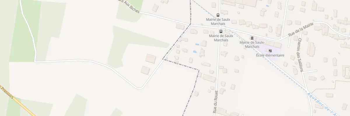 Plan du 11 Cr de la Mare aux Biches à Saulx-Marchais