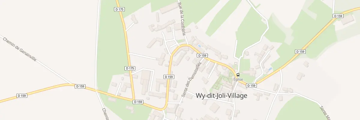 Plan du 20 Rue Saint-romain à Wy-dit-Joli-Village